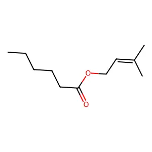Prenyl caproate structure
