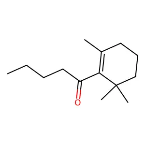 1-Pentanone, 1-(2,6,6-trimethyl-1-cyclohexen-1-yl)- structure