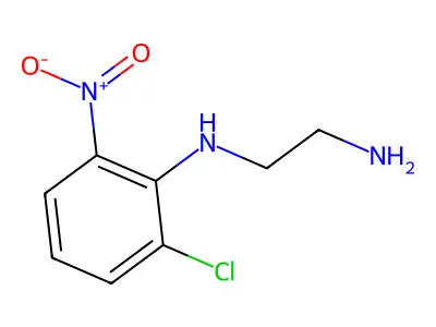(2-Aminoethyl)(6-chloro-2-nitrophenyl)amine structure