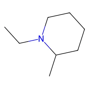 1-Ethyl-2-methylpiperidine structure
