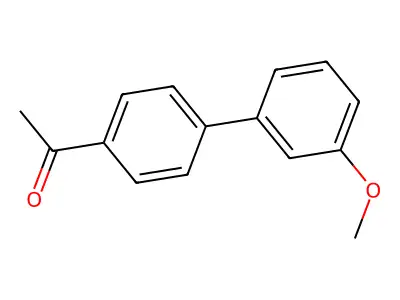 1-(3'-Methoxy[1,1'-biphenyl]-4-yl)ethanone structure