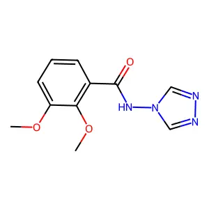 2,3-dimethoxy-N-(4H-1,2,4-triazol-4-yl)benzamide structure