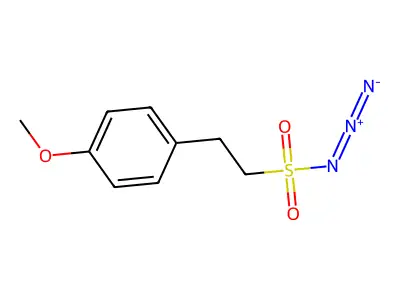 N-diazo-2-(4-methoxyphenyl)ethanesulfonamide structure