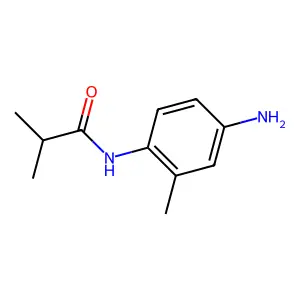 N-(4-amino-2-methylphenyl)-2-methylpropanamide structure