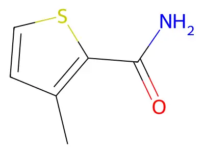 3-Methylthiophene-2-carboxamide structure