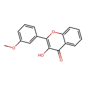 3-Hydroxy-3'-methoxyflavone structure