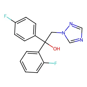 Flutriafol structure