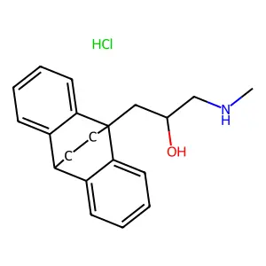 Oxaprotiline S(+)- HCl structure
