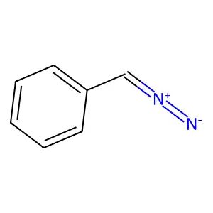 Benzene, (diazomethyl)- structure
