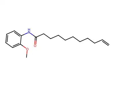 10-Undecenamide, N-(2-methoxyphenyl)- structure
