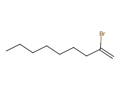 2-Bromonon-1-ene structure