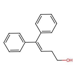 4,4-Diphenylbut-3-en-1-ol structure