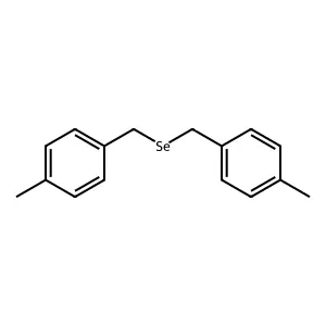 Selenide, bis(4-methylbenzyl)- structure