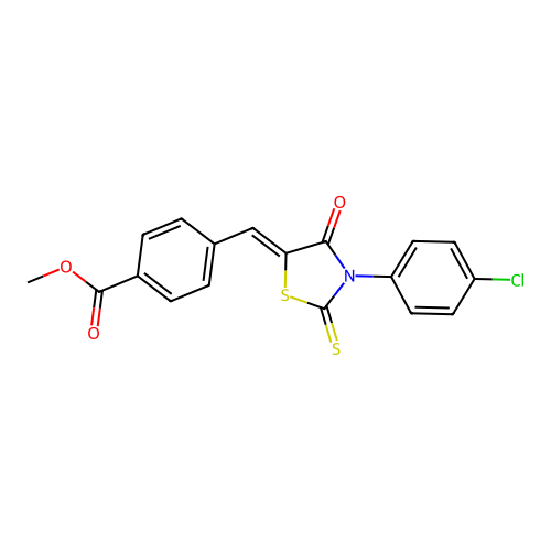 C18H12ClNO3S2 structure