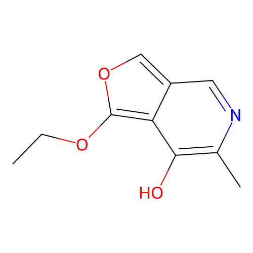 1-Ethoxy-6-methylfuro[3,4-c]pyridin-7-ol structure