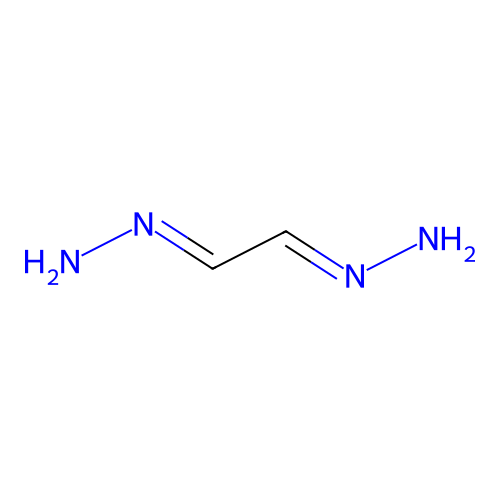 Glyoxal dihydrazone structure