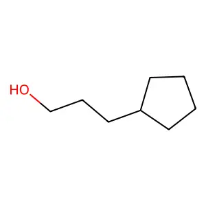Cyclopentanepropanol structure