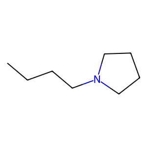 1-Butylpyrrolidine structure