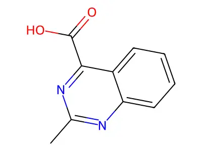 2-Methylquinazoline-4-carboxylic acid structure