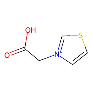 3-(Carboxymethyl)-1,3-thiazol-3-ium structure