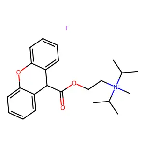 碘化丙胺太林 structure