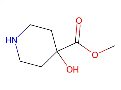 4-hydroxypiperidine-4-carboxylic Acid structure