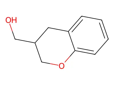 3,4-dihydro-2H-chromen-3-ylmethanol structure