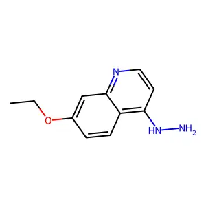 7-Ethoxy-4-hydrazinylquinoline structure