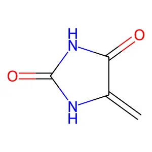 5-Methyleneimidazolidine-2,4-dione structure