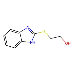 Ethanol, 2-(1H-benzimidazol-2-ylthio)- structure