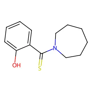 6-[1-Azepanyl(mercapto)methylidene]-1-cyclohexa-2,4-dienone structure
