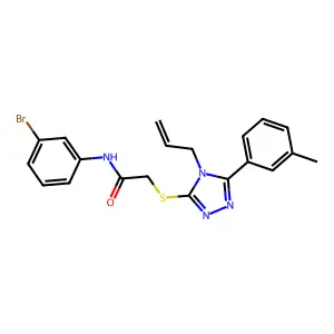 C20H19BrN4OS structure