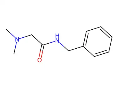 N-Benzyl-N~2~,N~2~-dimethylglycinamide structure