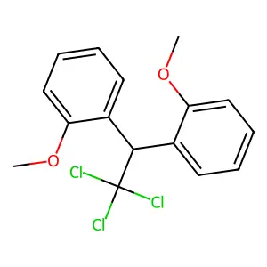 Benzene, 1,1'-(2,2,2-trichloroethylidene)bis(2-methoxy- structure