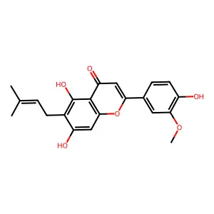 Cannflavin B structure