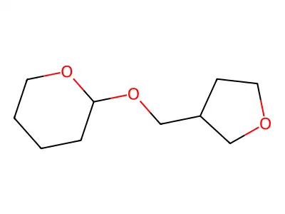 2-(Oxolan-3-ylmethoxy)oxane structure