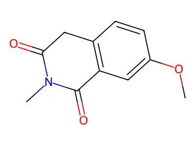 7-Methoxy-2-methyl-1,3(2H,4H)-isoquinolinedione structure