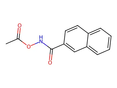 O-乙酰基-N-(2-萘甲酰)羟胺 structure