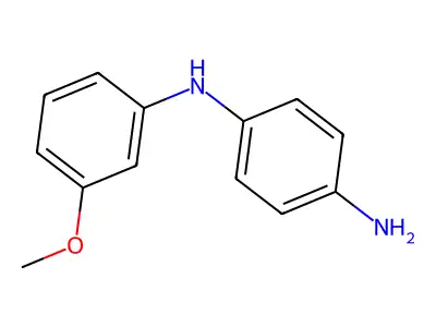 N1-(3-methoxyphenyl)benzene-1,4-diamine structure