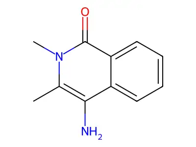 4-Amino-2,3-dimethyl-1(2H)-isoquinolinone structure