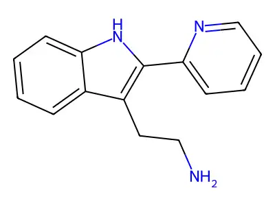 2-(2-Pyridin-2-YL-1H-indol-3-YL)-ethylamine structure