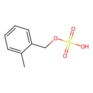 2-Methylbenzylsulfate structure