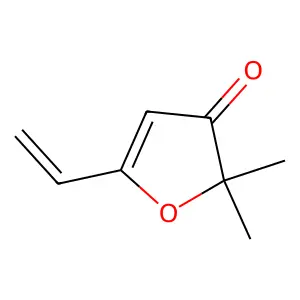 3(2H)-Furanone, 5-ethenyl-2,2-dimethyl- structure