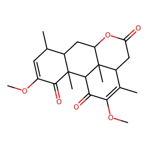 红雀椿素 structure
