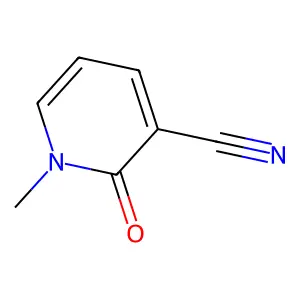1,2-Dihydro-1-methyl-2-oxo-3-pyridinecarbonitrile structure
