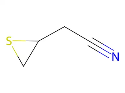 1-Cyano-2,3-epithiopropane structure