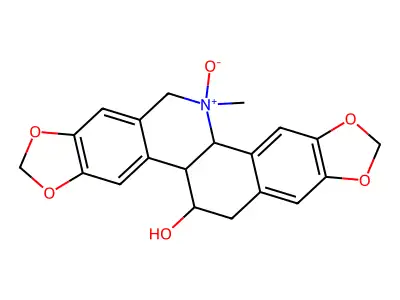 Chelidonine, 5-oxide structure