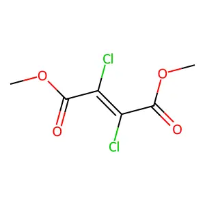 1,4-Dimethyl 2,3-dichloro-2-butenedioate structure