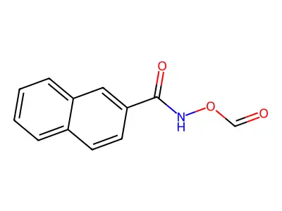 O-甲酰基-N-(2-萘甲酰基)羟胺 structure