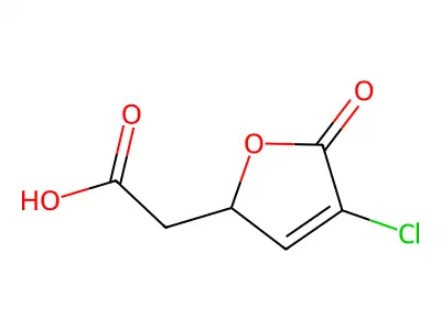 2-Chloromuconolactone structure